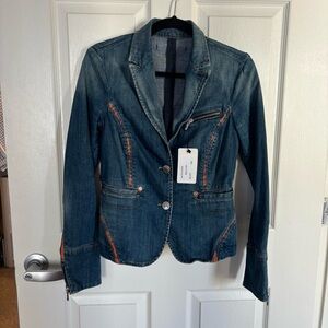 Jean Paul Gaultier vintage denim blazer